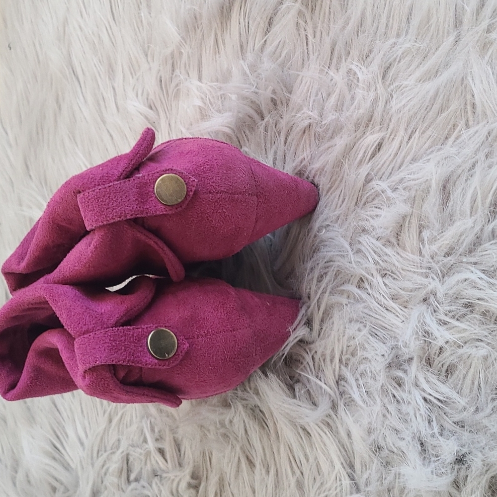 Purple booties - Picture 4 of 7